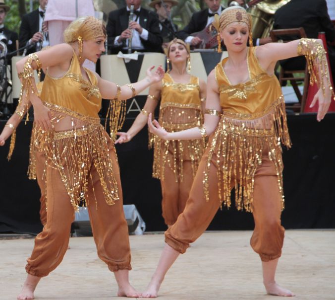 new york city governors island 20 jazz age party 2013 dreamland follies gold costume dance 3