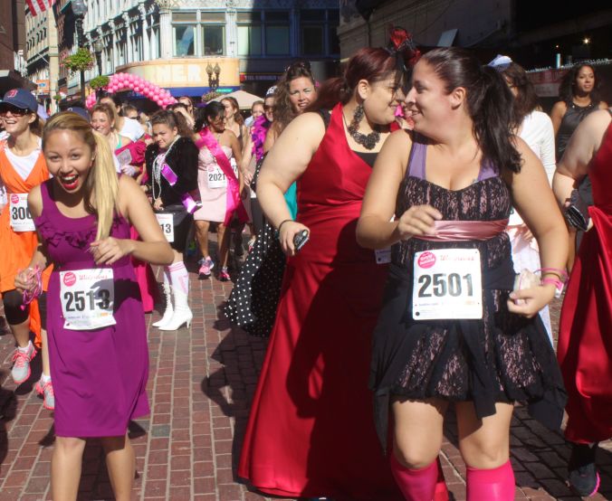 boston running with the bridesmaids 2013 19