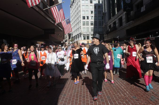 boston running with the bridesmaids 2013 22
