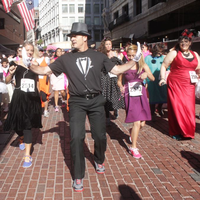 boston running with the bridesmaids 2013 28