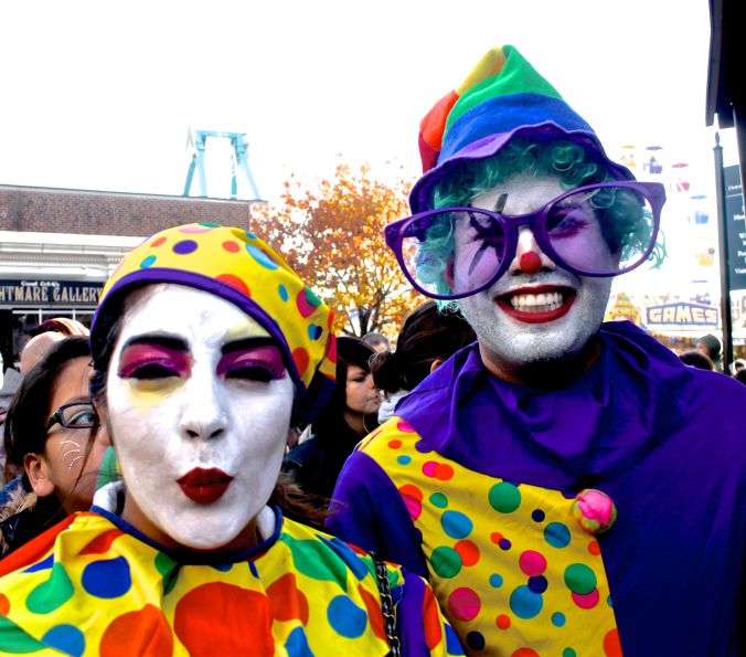 salem halloween 2013 clowns