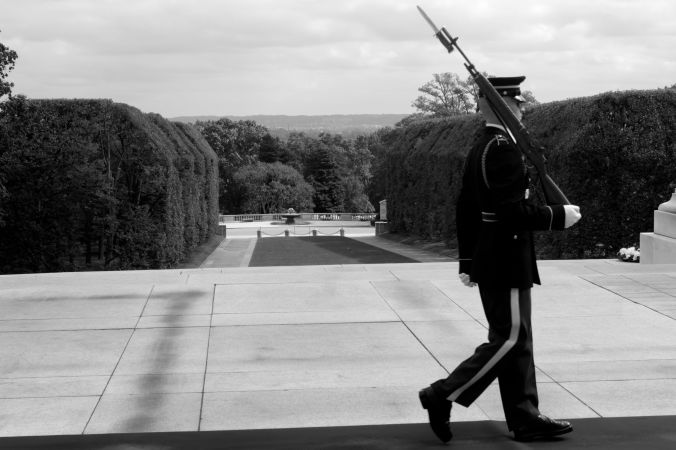 washington dc arlington national cemetery guard at the tomb of the unknown soldier 5