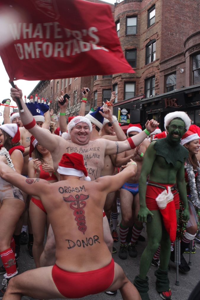 boston santa speedo run december 14 26