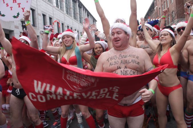 boston santa speedo run december 14 31