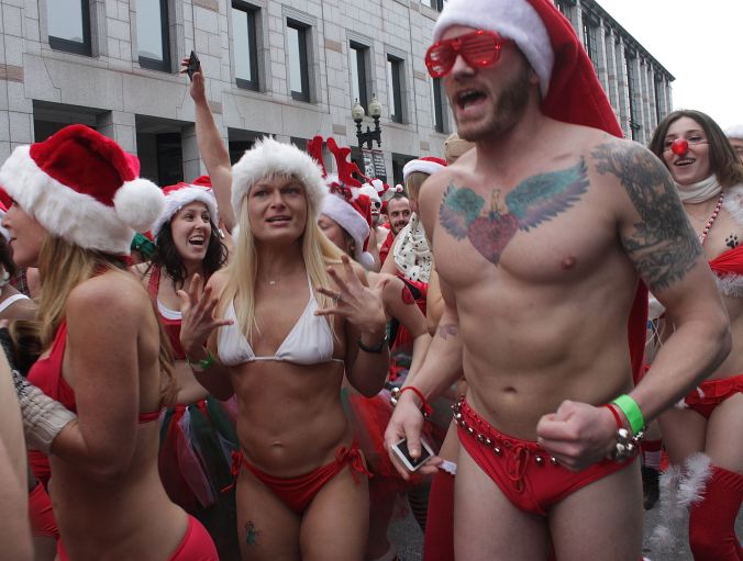 boston santa speedo run december 14 32