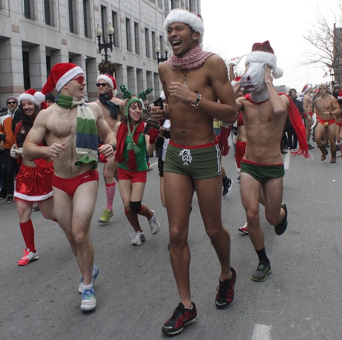 boston santa speedo run december 14 36