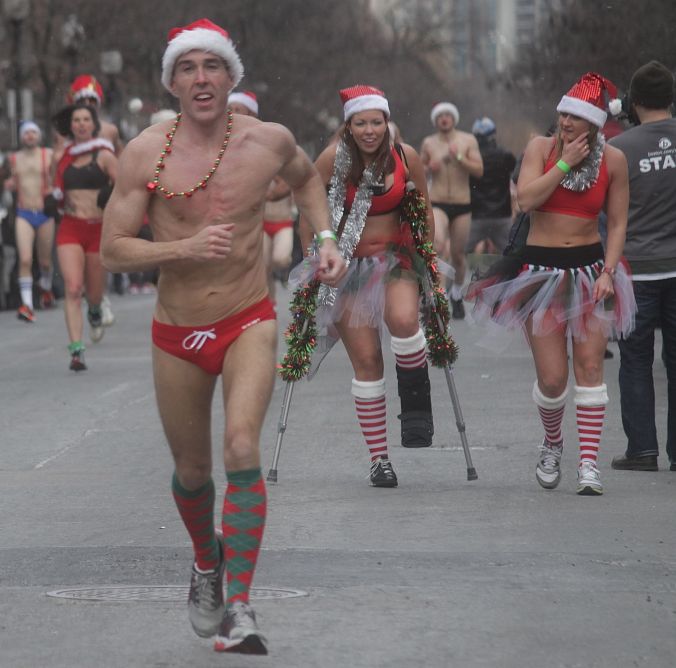 boston santa speedo run december 14 45