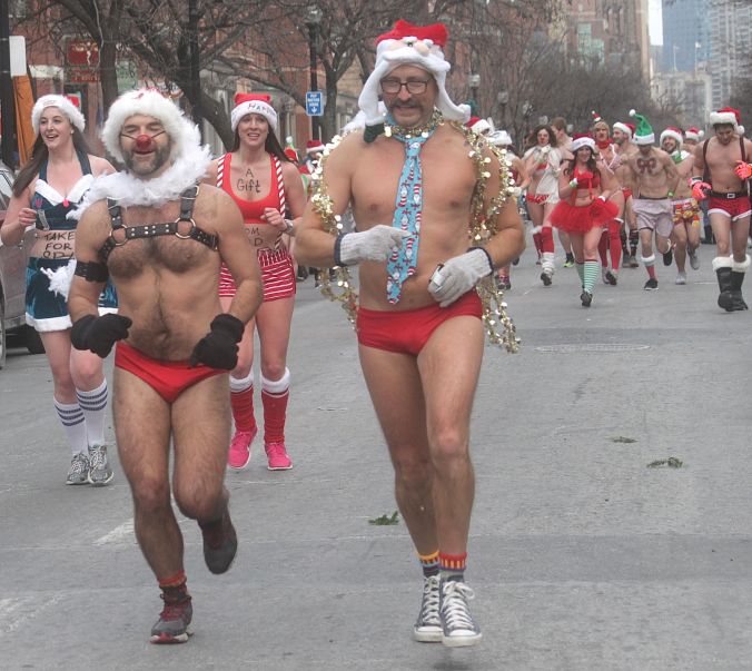 boston santa speedo run december 14 75