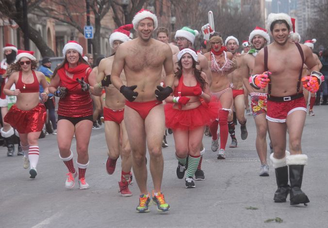 boston santa speedo run december 14 76