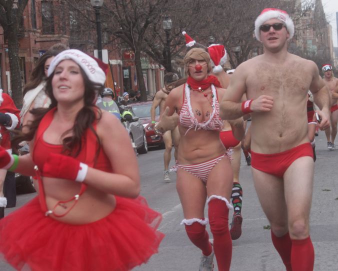 boston santa speedo run december 14 77