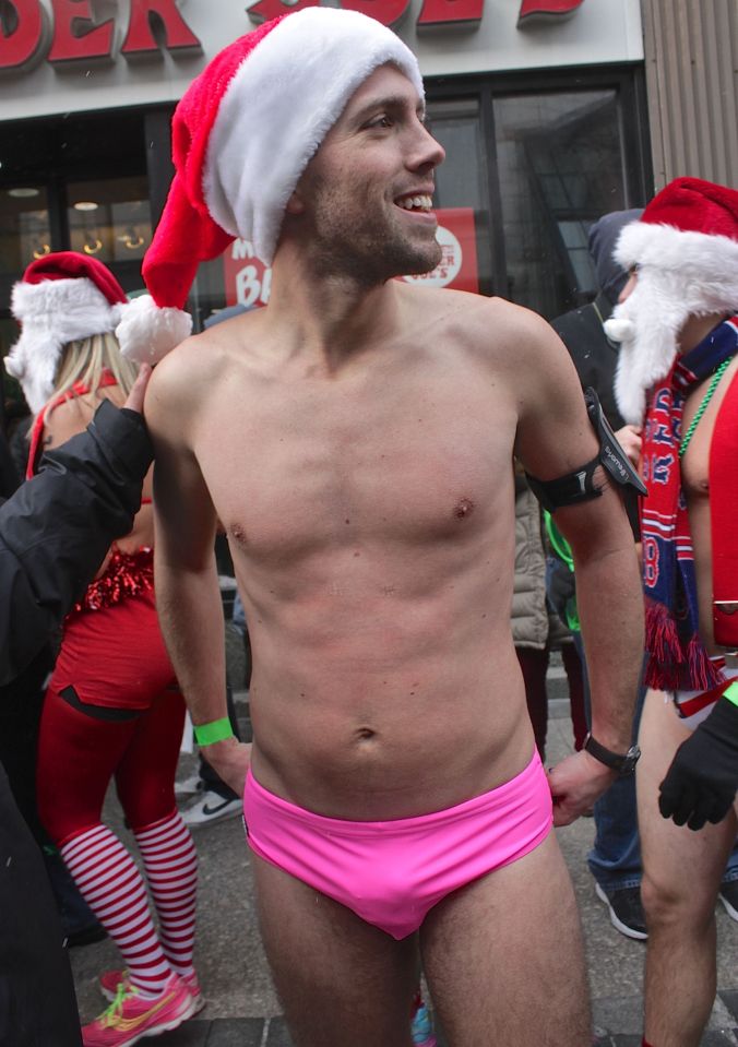 boston santa speedo run december 14 88