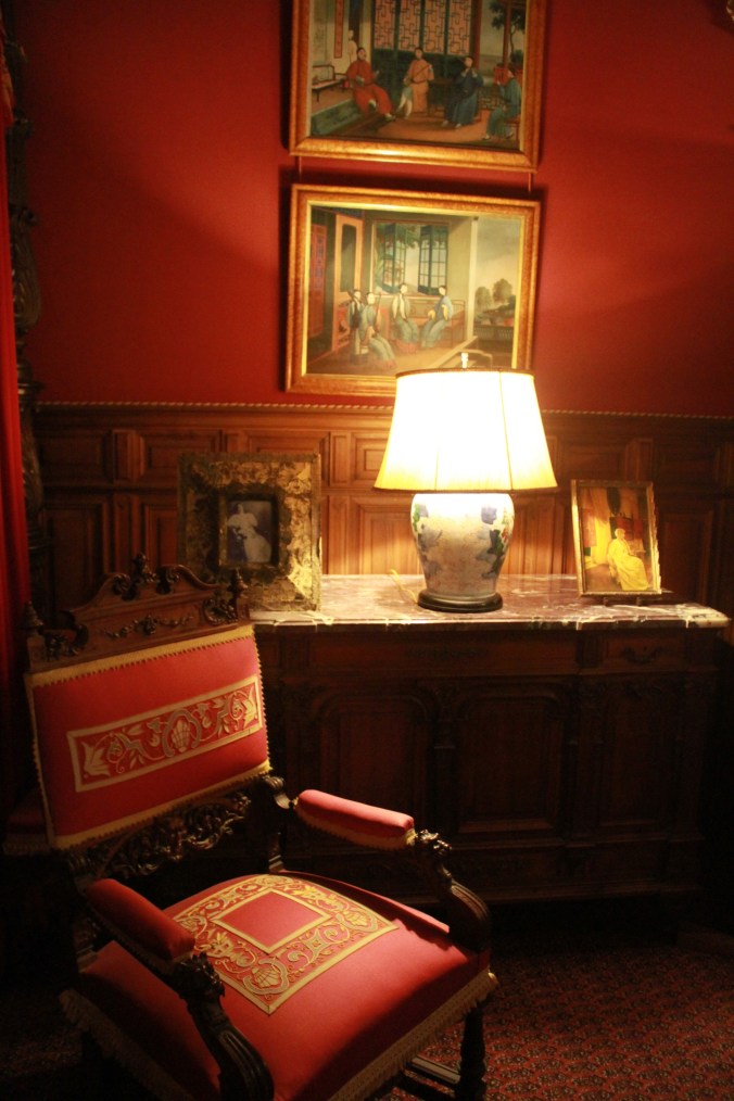 newport marble house bedroom chair