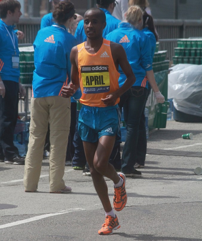 boston marathon april 21 beacon street elite runners lusapho april