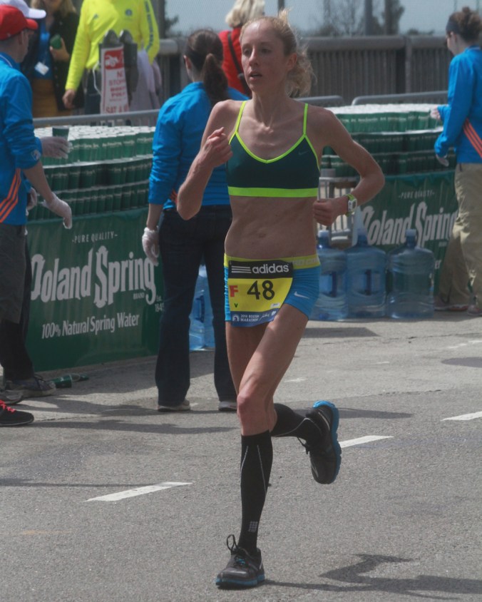 boston marathon april 21 beacon street elite runners number 48