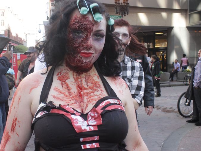 boston zombie walk may 17 12