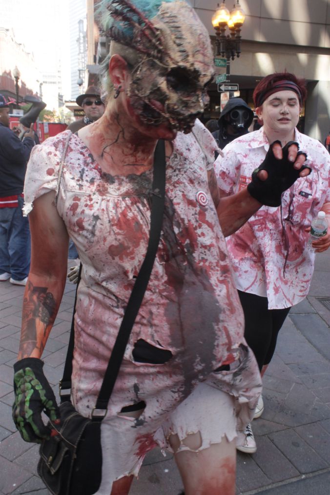 boston zombie walk may 17 13