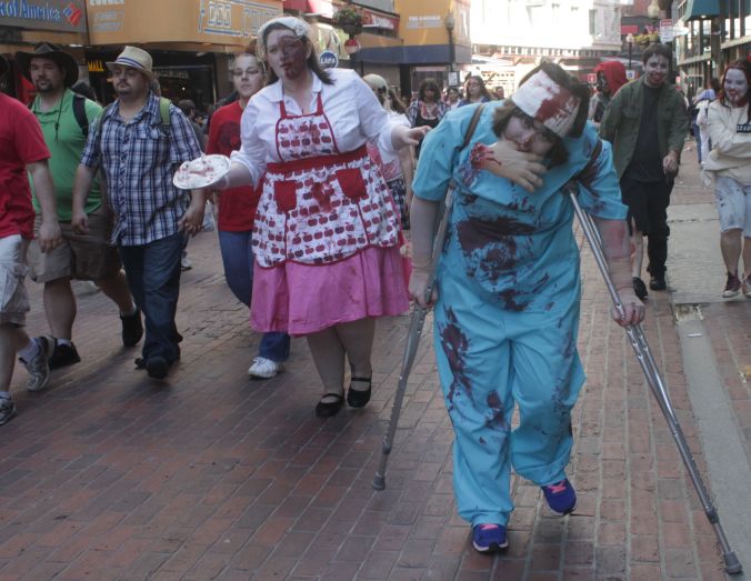 boston zombie walk may 17 14