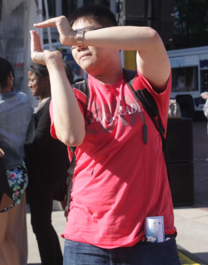 boston scooper bowl man performing 2