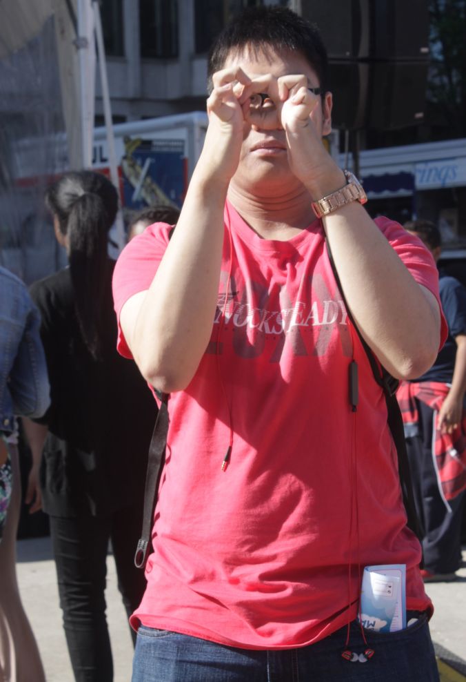 boston scooper bowl man performing 3