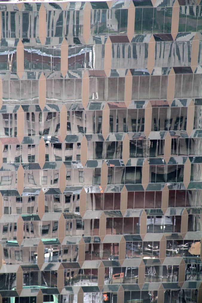 new york city rockefeller center top of the rock lattice building