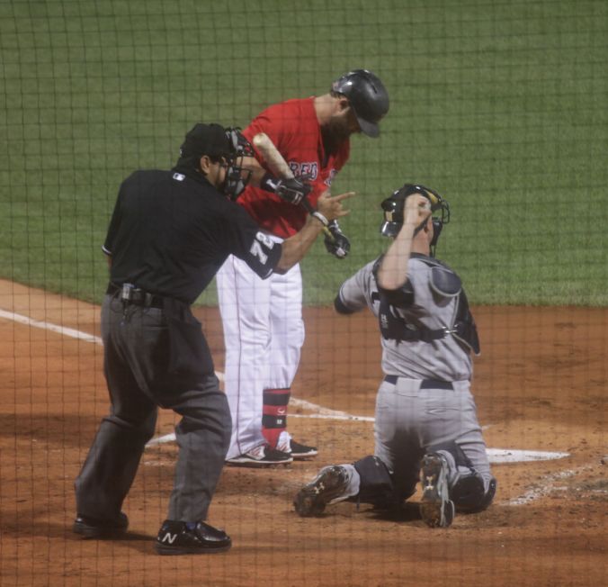 boston red sox fenway park game against yankees august 1 2014 home plate