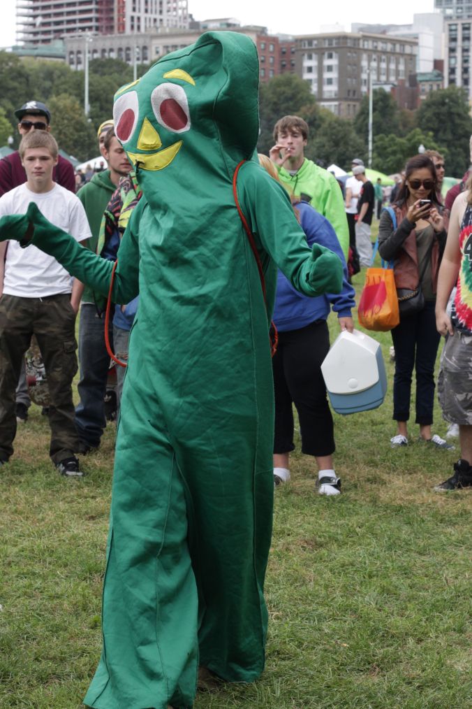 boston hemp fest 2014 park street people gumby