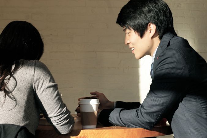 boston north end cafe people