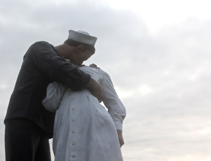 sarasota unconditional surrender statue by seward johnson