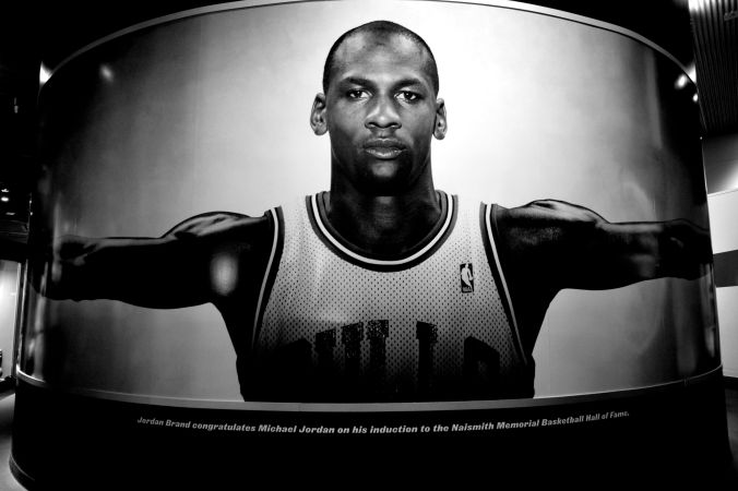 Springfield Naismith Memorial Basketball Hall of Fame michael jordan wingspan