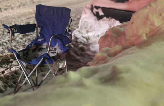 boston allston winter 2015 february 17 2015 parking space saver