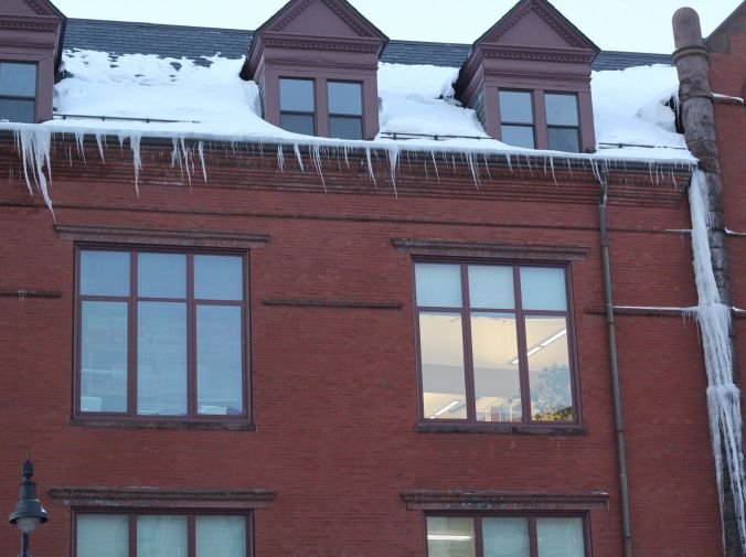 boston huntington avenue icicles