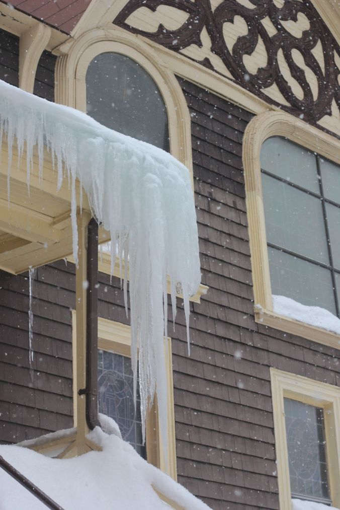 boston jamaica plain winter february 17 2015 church icicles 3