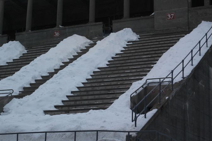 cambridge harvard harvard stadium snow february 19 2015 10
