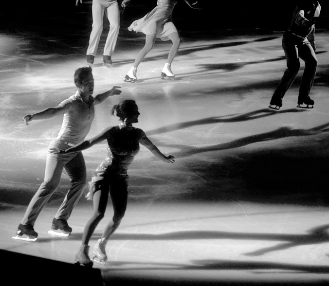 providence dunkin donuts center stars on ice march 14 2015 figure skater shadows