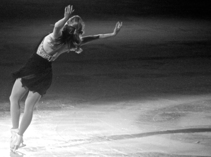 providence dunkin donuts center stars on ice march 14 2015 joannie rochette arch black white