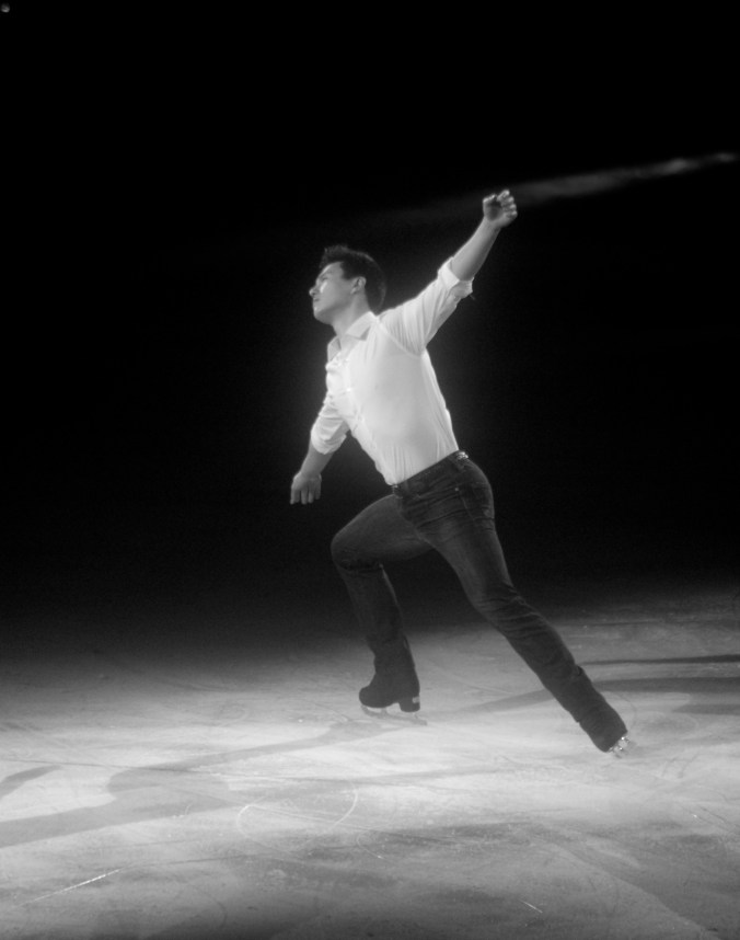 providence dunkin donuts center stars on ice march 14 2015 patrick chan black white
