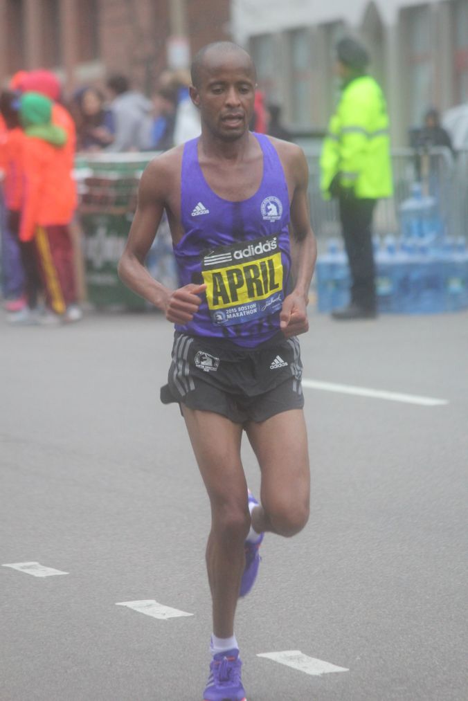 boston marathon april 20 2015 mens elite race lusapho april
