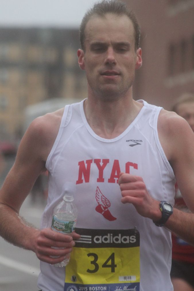 boston marathon april 20 2015 racer number 34 2
