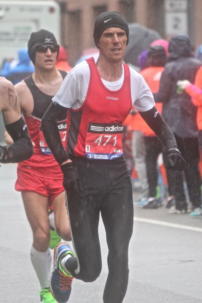 boston marathon april 20 2015 racer number 471 rain