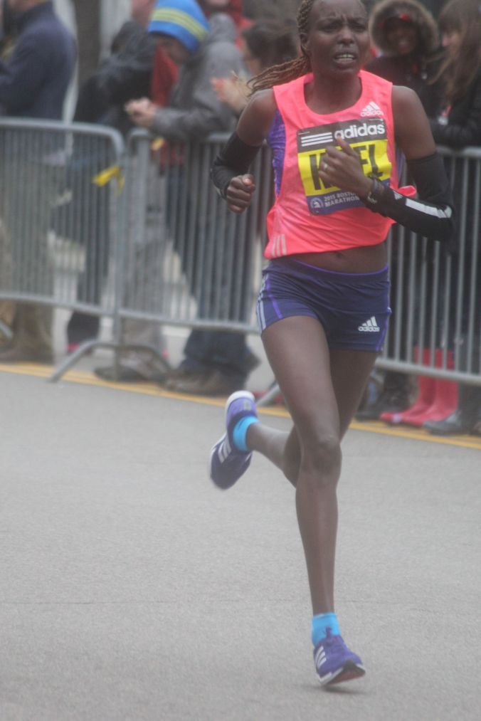 boston marathon april 20 2015 womens elite runner caroline kilel 2