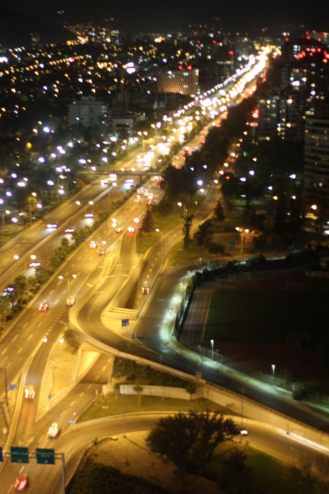 chile santiago night view 1