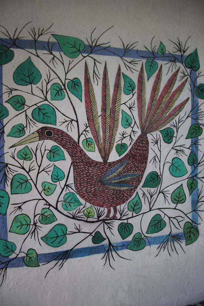 chile santiago pablo neruda house mural 3