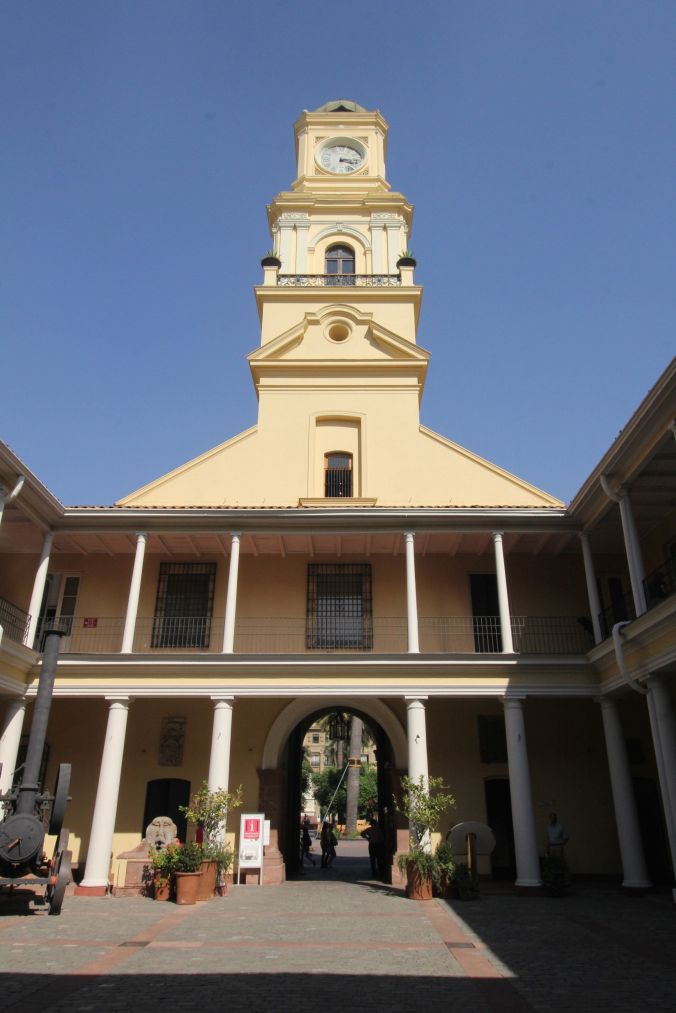 chile santiago plaza de armas national museum