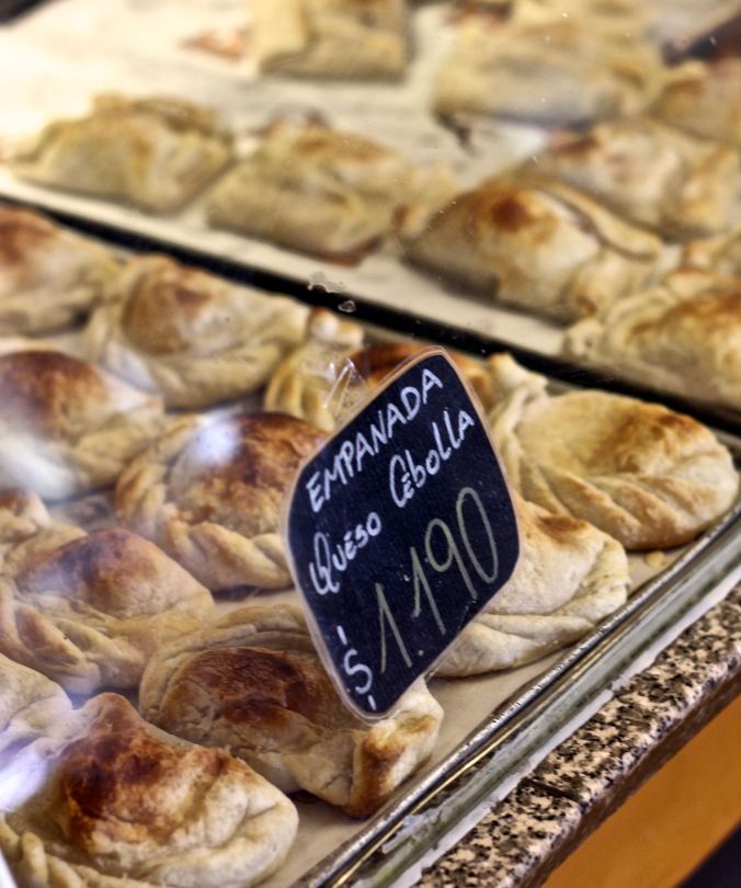 chile santiago supermarket onion cheese empanadas