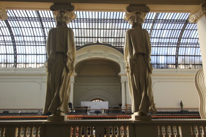 santiago chile bellas artes museum inside 2