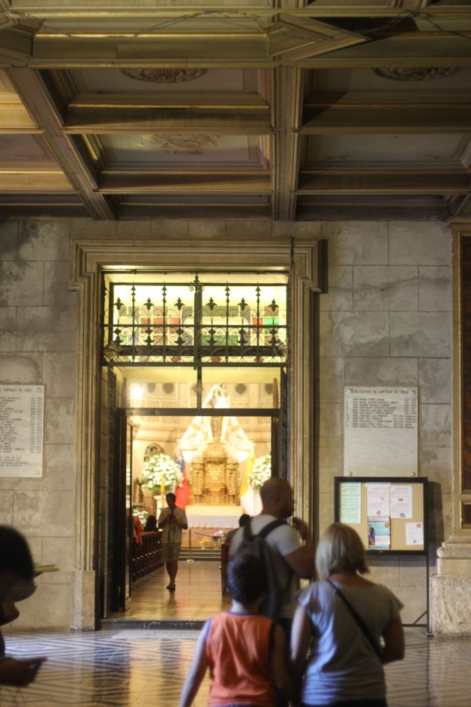 santiago chile plaza de armas cathedral 3