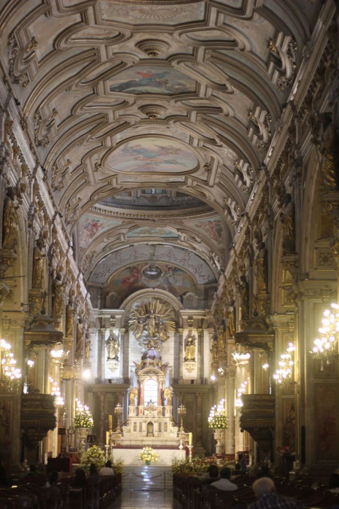santiago chile plaza de armas cathedral