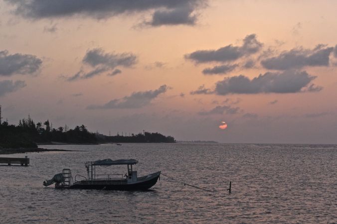 cayman islands sunset