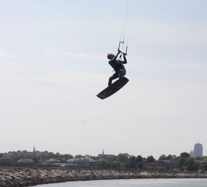 boston castle island kite surfing 4