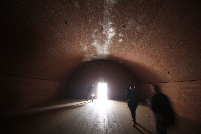 boston harbor island george's island powder magazine 3